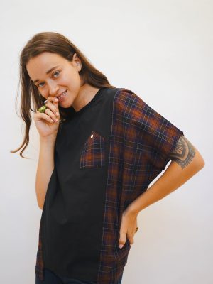 טי שילוב שיבוץ כיס