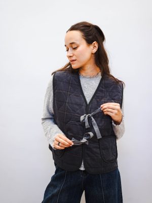 ווסט קשירות אפורי/דו"צ שיבוץ