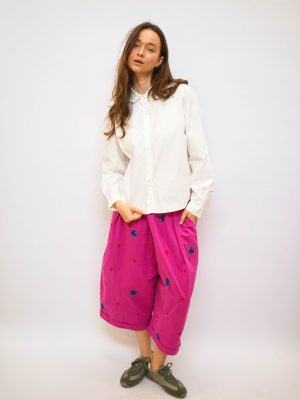 מכנסי בלוברי ורוד