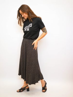 חצאית נימור קיצית אפורה