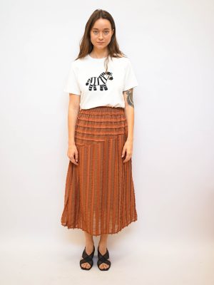 חצאית פרנזים חמרה