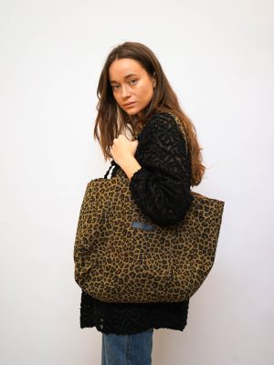 תיק שק נמר זית