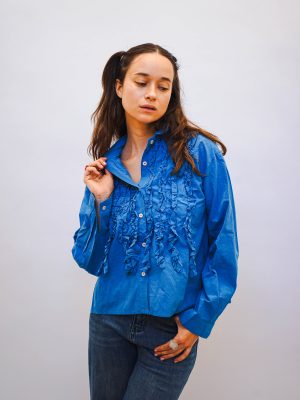 חולצת ליידי מוצרט כחולה