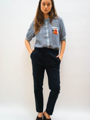 מכנסי עבודה כחול כהה