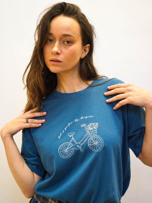 טי אופני העיר כחול