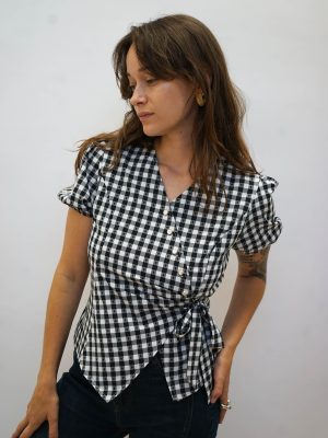 חולצת פליידי שחור